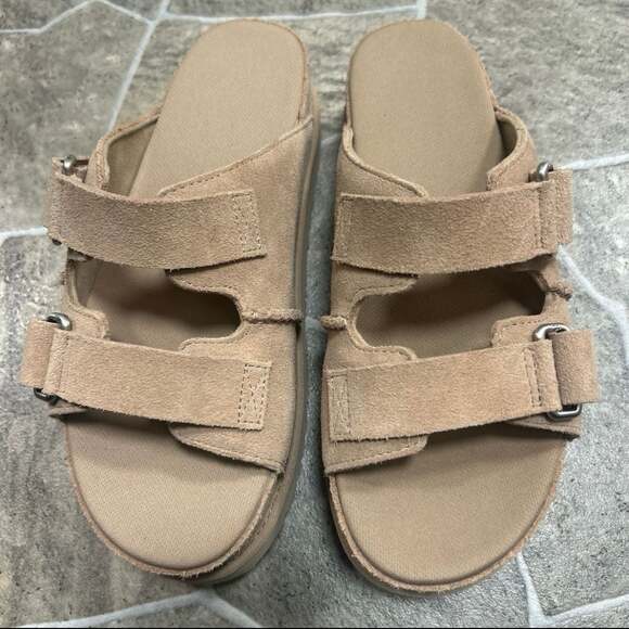 New UGG® Women's Goldenstar Hi Slide Platform Sandals 9 - Picture 5 of 9